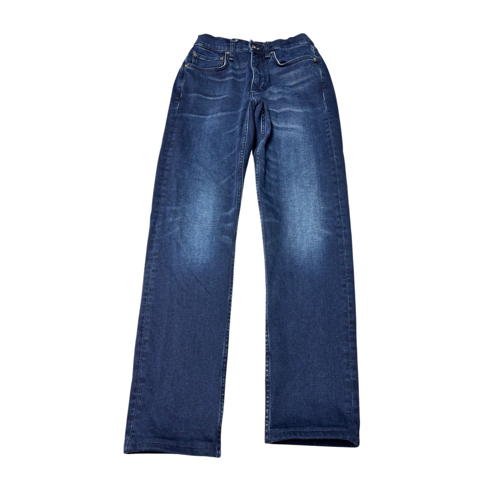 Rag & Bone Fit 2 Slim Jeans Beckett Wash Blue Denim Mens 28w 32l MED21H1223BABE